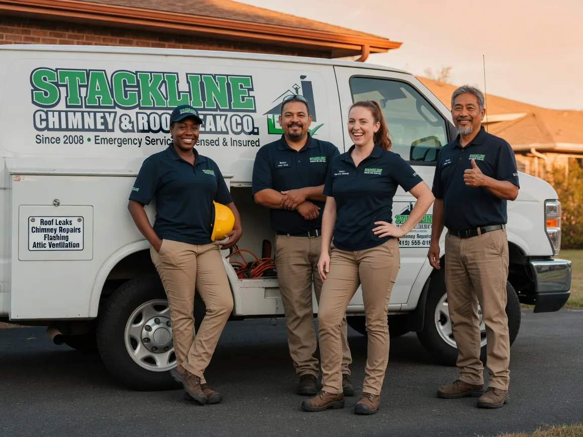 Chimney flashing repair company in Bastrop, LA